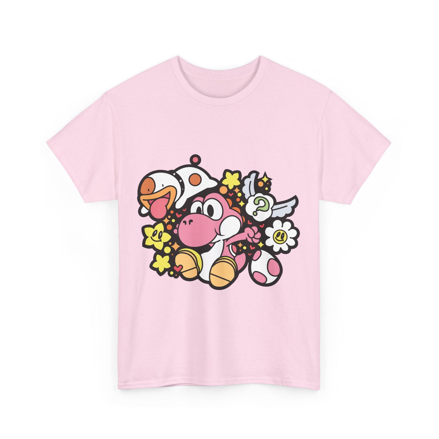 Pink Playful Dino | Unisex T-Shirt