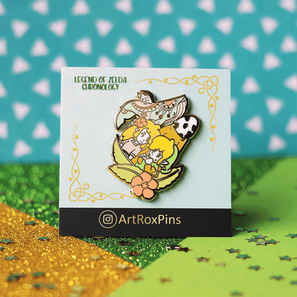 Hero's Awakening Enamel Pin | Fantasy Adventure-Inspired Collectible