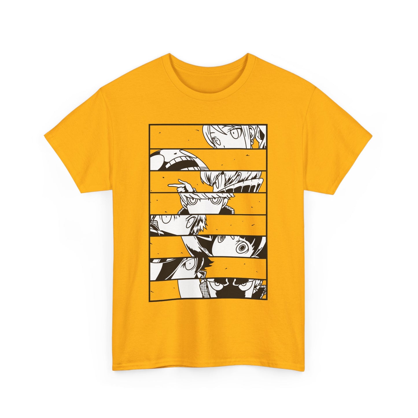 Golden Action Heroes | Yellow Unisex T-Shirt