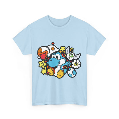 Blue Playful Dino | Unisex T-Shirt