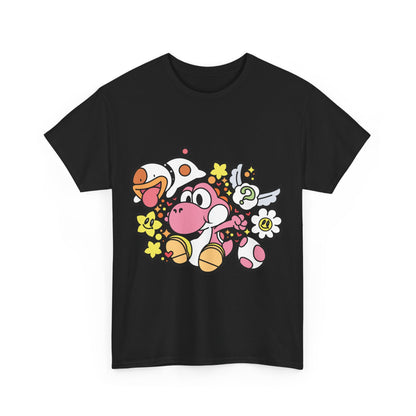 Pink Playful Dino | Unisex T-Shirt