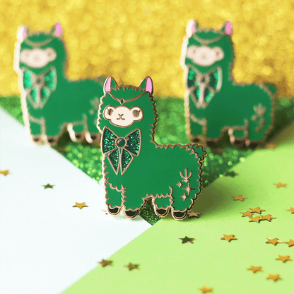 Oceanic Guardian Alpaca Enamel Pin | Magical Adventure-Inspired Collectible