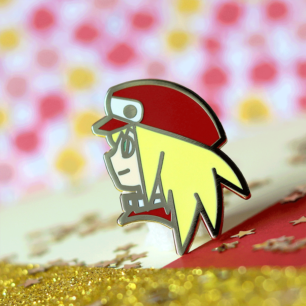 Adventurous Mechanic Enamel Pin | Retro Adventure-Inspired Collectible