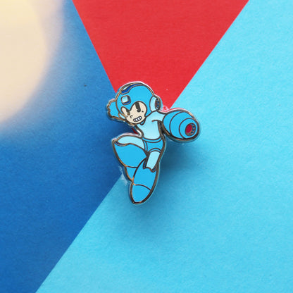 Classic Mega Hero Enamel Pin | Retro-Inspired Collectible