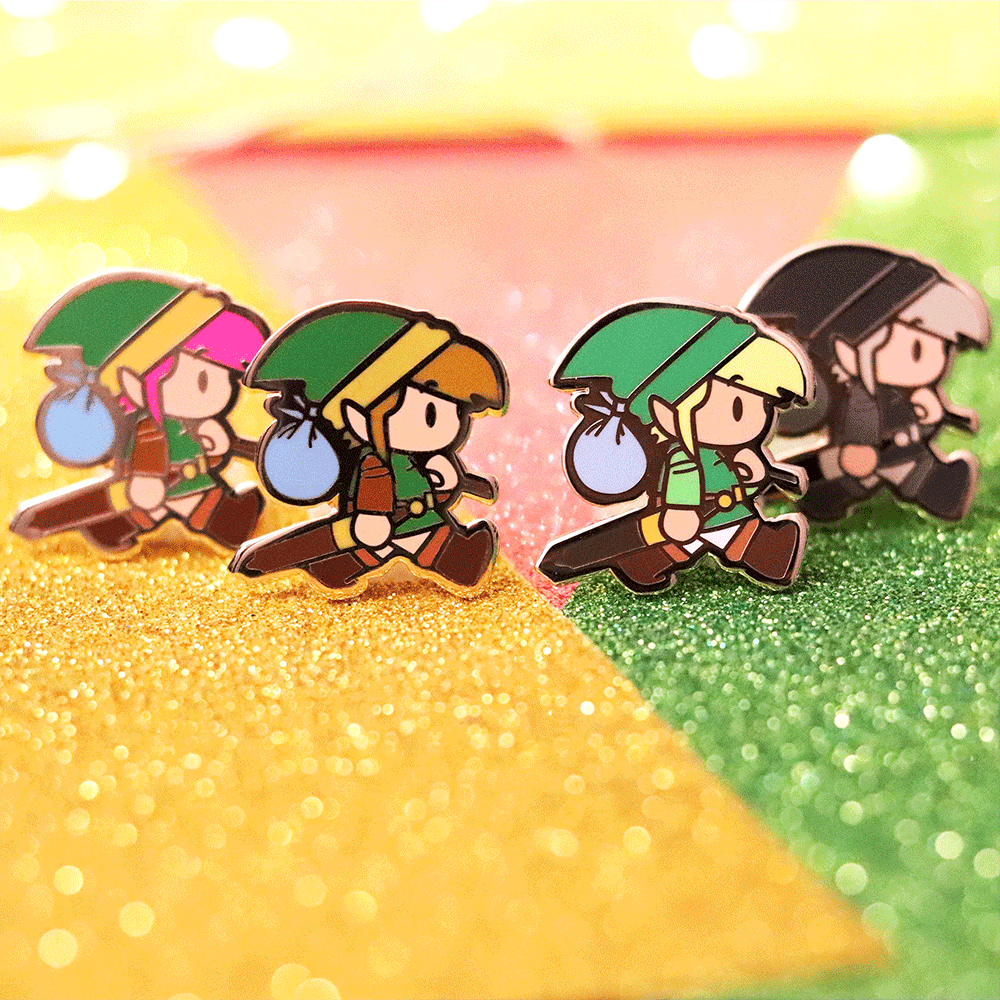 Chibi Hero Enamel Pin Set | Fantasy-Inspired Collectible Set