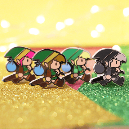 Chibi Hero Enamel Pin Set | Fantasy-Inspired Collectible Set