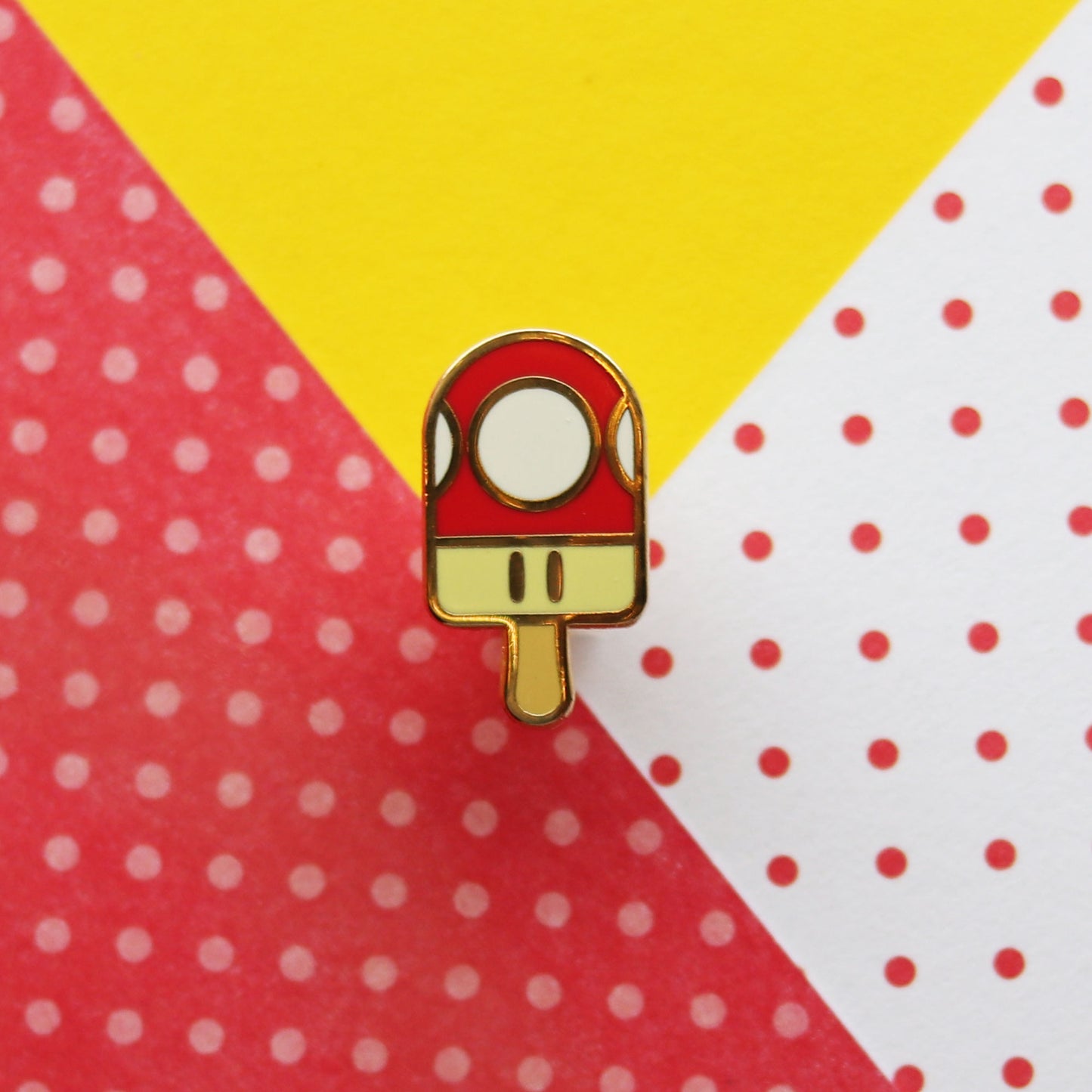 Power Up Popsicle Enamel Pin | Retro Adventure-Inspired Collectible