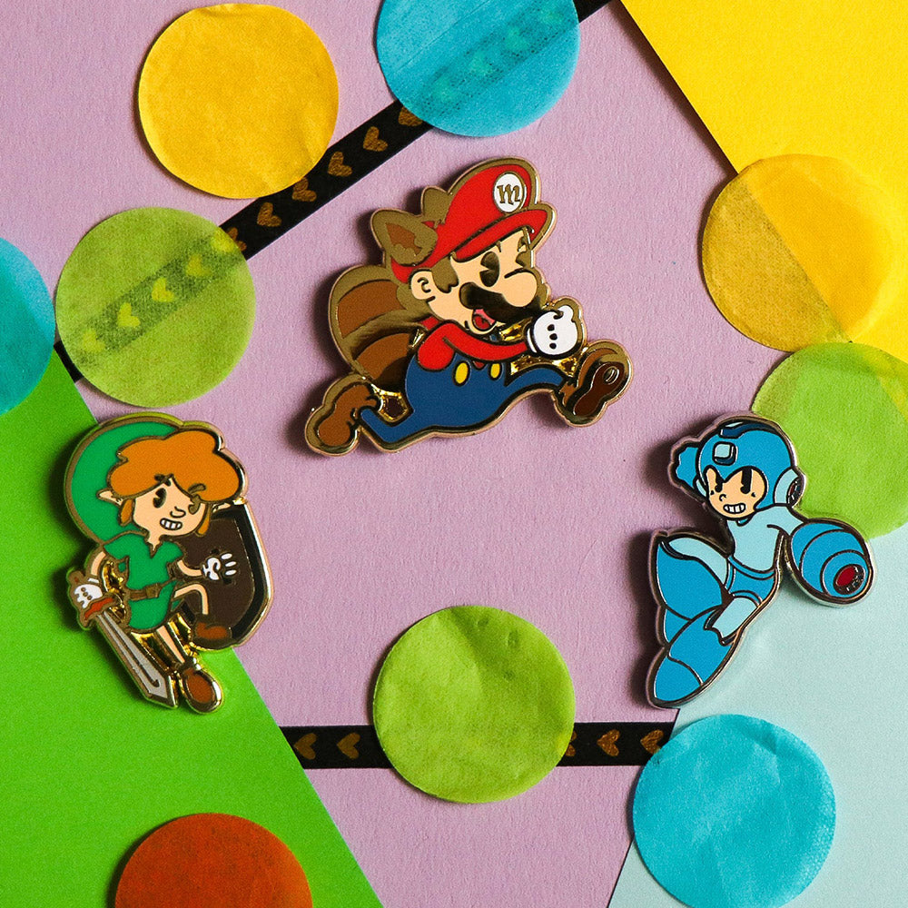 Heroic Trio Enamel Pin Set | Legendary Heroes-Inspired Collectible