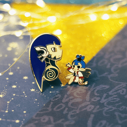 Divine Duo Enamel Pin Set | Mythical Adventure-Inspired Collectible