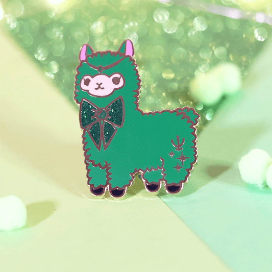 Oceanic Guardian Alpaca Enamel Pin | Magical Adventure-Inspired Collectible